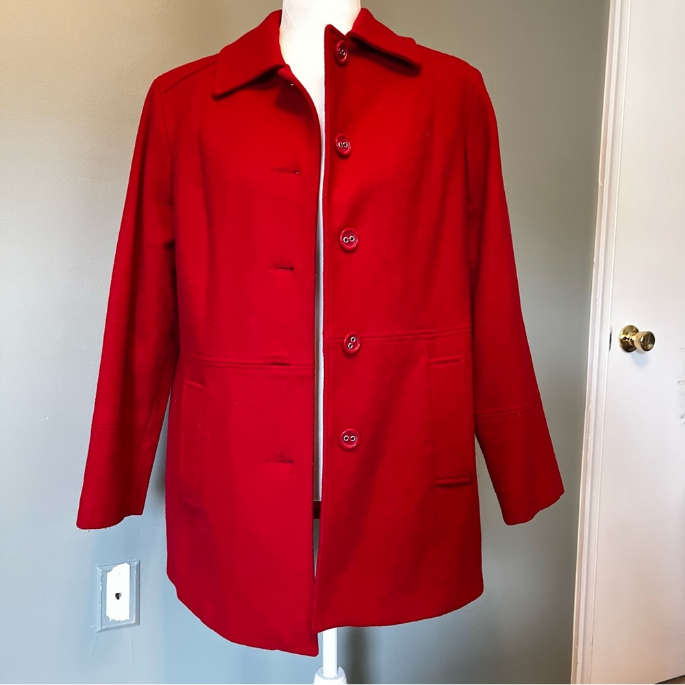 Red Alfred dunner winter cost 6 petite